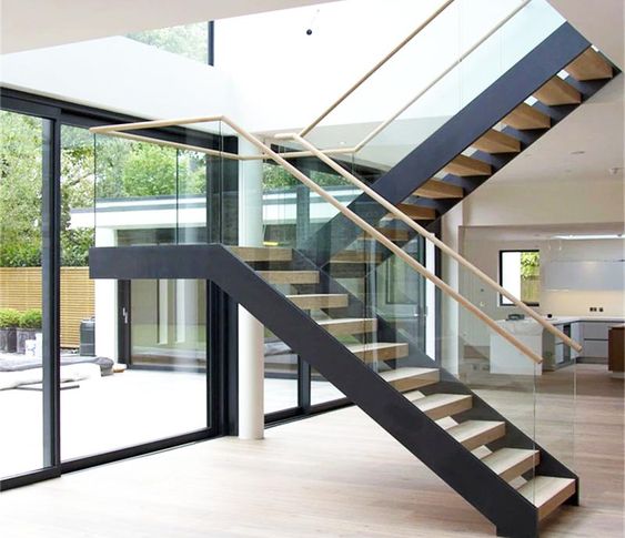 Cầu thang sắt thép đẹp