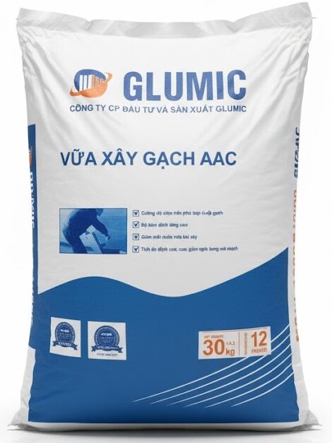 Vữa xây gạch nhẹ AAC